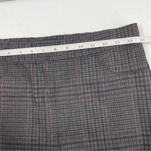 Sanctuary Pull On Autumn Colors Pocket Flat Elastic Waist Straight Leg Pants - Picture 9 of 11